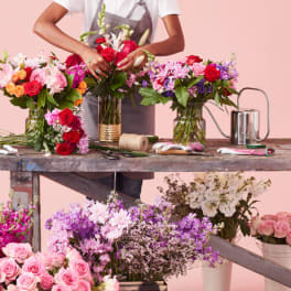 Show your true colors Designer Custom Blended Arrangement