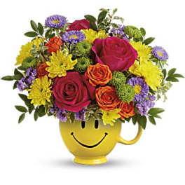 Teleflora's Choose Happy Bouquet