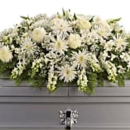 Enduring Light Casket Spray