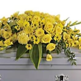 Graceful Granduer Casket Spray