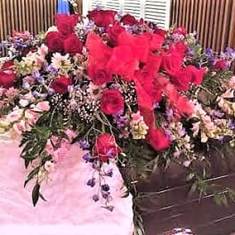Sympathy Casket Spray