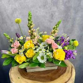 Country Garden Blooms