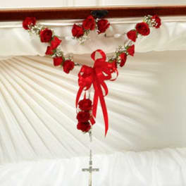 Small Rosary with spray roses