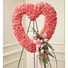 Pink Open Heart