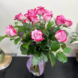 Dozen Long Stemmed Lavender Roses
