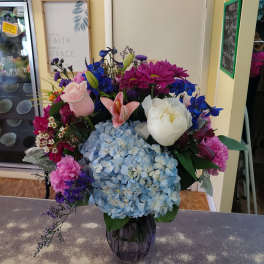 Blue Skies Bouquet