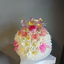 Blooming Birthday Cake