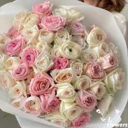 Gentle Whisper (51 Roses)