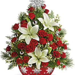 Shimmering Christmas Tree