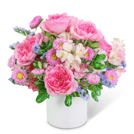 Lush Pink Garden