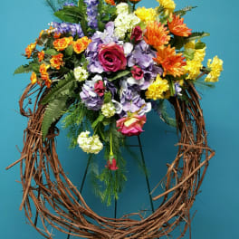 Everyday silk Large Wreath