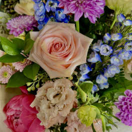 Florist choice wrapped bouquet