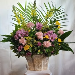 Warm Thoughts Arrangement by Teleflora