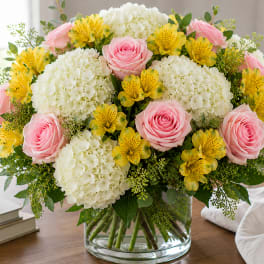 Golden Blush Garden