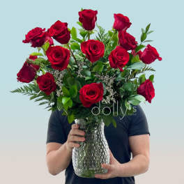 Classic 18 Long-Stem Red Roses