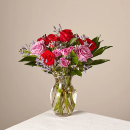Head Over Heels Bouquet Original With Vase
