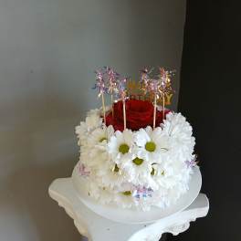 Blooming Birthday Cake