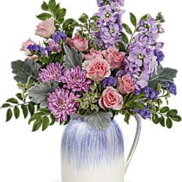 Pour on the Pretty Bouquet