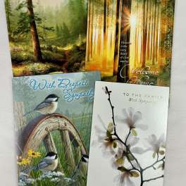 Leanin' Tree Sympathy Cards