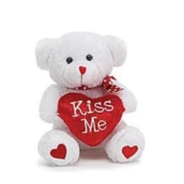 Lovable Vase Hugging Bear by Burton & Burton
