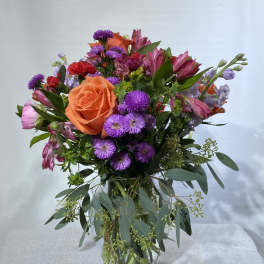 Bouquet of many colors