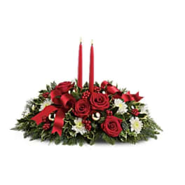 Holiday Shimmer Centerpiece