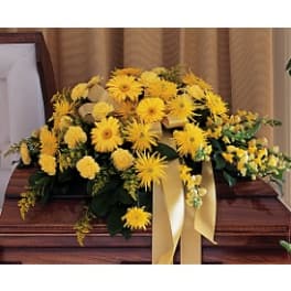 Brighter Blessings Casket Spray [TF211-1]