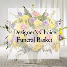Designer's Choice Funeral Basket