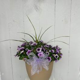 Petunia Patio Pot