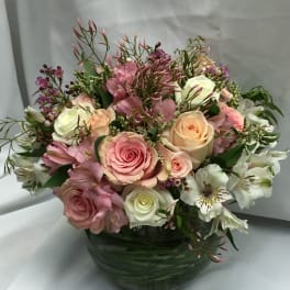 Pastel Pink Bowl of Beauty