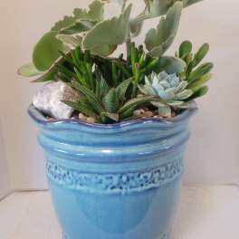 Extra Large Blue Landscape Container
