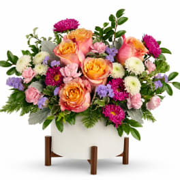 Blooming Iridescent Arrangement