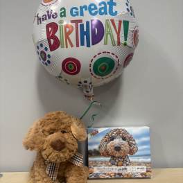 Birthday Doggy & Puzzle