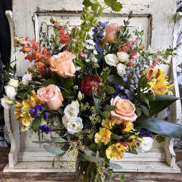 Mixed Seasonal Vase