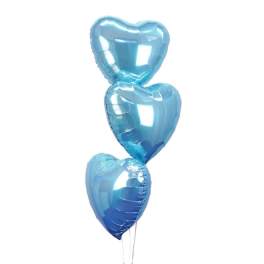 Blue Heart-Shaped Balloon