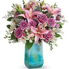 Art Glass Treasure Bouquet