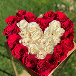 Medium heart box