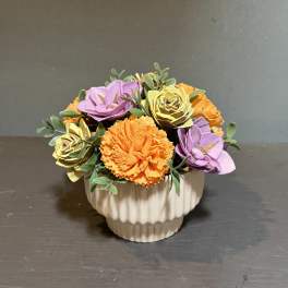 Sola Wooden Flower Centerpiece - Dreamy Blooms