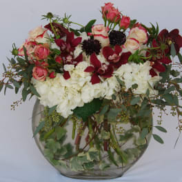 Cymbidium Orchid Vase