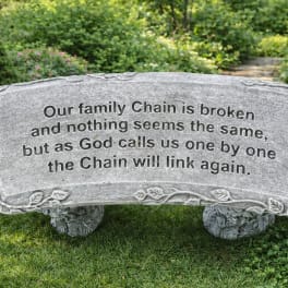 Memorial Bench
