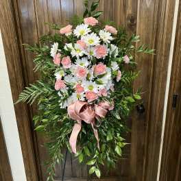 Carnation & Daisy Spray