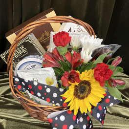 Cute Flowers and Snacks