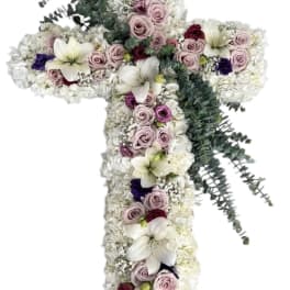Pastel Blush Cross