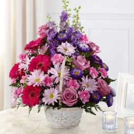 Pastel Peace Basket