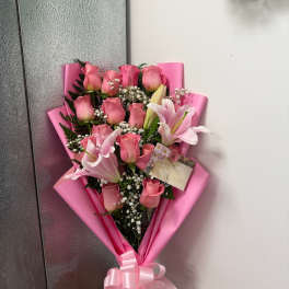 Pink roses