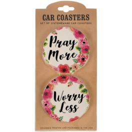 Car Coasters Pray More