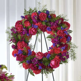 Forever Radiant Wreath