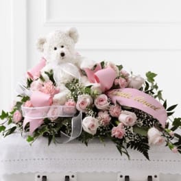 FTD Touch of Sympathy Casket Spray