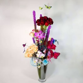 Happy Colorful Butterflies