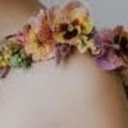 Prom Floral Tattoo